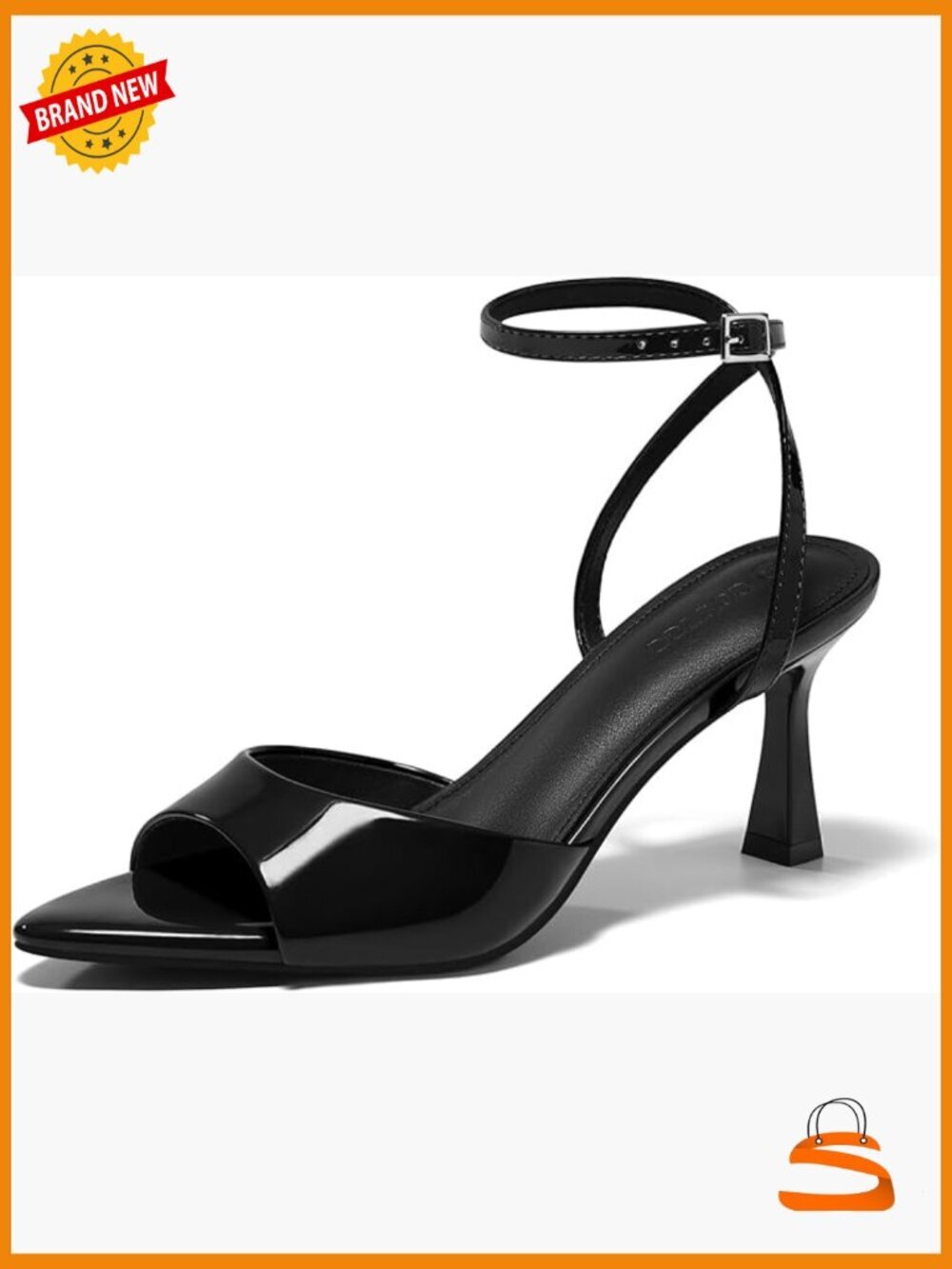 Women's Kitten Heels Open Toe Ankle Strap Dress Shoes Heeled Sandals Summer
